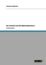 Verzicht auf die Wahlrechtsreform