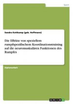 Die Effekte von speziellem rumpfspezifischem Koordinationstraining auf die neuromuskulären Funktionen des Rumpfes