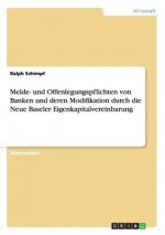 Melde- und Offenlegungspflichten von Banken und deren Modifikation durch die Neue Baseler Eigenkapitalvereinbarung
