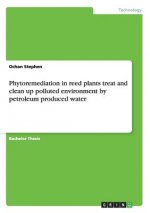 Phytoremediation in reed plants treat and clean up polluted environment by petroleum produced water