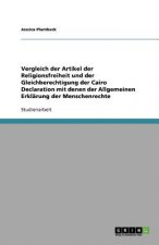 Vergleich der Artikel der Religionsfreiheit und der Gleichberechtigung der Cairo Declaration mit denen der Allgemeinen Erklarung der Menschenrechte