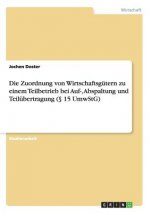 Zuordnung Von Wirtschaftsgutern Zu Einem Teilbetrieb Bei Auf-, Abspaltung Und Teilubertragung ( 15 Umwstg)