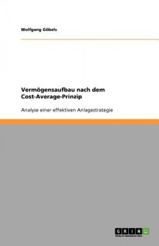 Verm gensaufbau Nach Dem Cost-Average-Prinzip