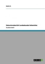 Exkursionsbericht Landeskunde Hohenlohe