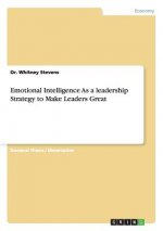 Emotional Intelligence As a leadership Strategy to Make Leaders Great