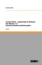 Gesellschaftstheorie und Gesellschaftsphilosophie