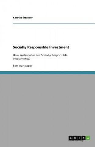 Socially Responsible Investment