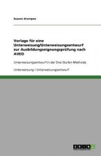 Vorlage für eine Unterweisung/Unterweisungsentwurf zur Ausbildungseignungsprüfung nach AVEO