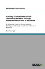 Building  Assets for the Nation - Developing  Students Through Educational Institutes of Rajasthan