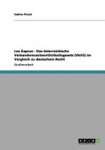 Lex Kaprun - Das oesterreichische Verbandsverantwortlichkeitsgesetz (VbVG) im Vergleich zu deutschem Recht