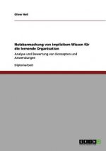 Nutzbarmachung von implizitem Wissen fur die lernende Organisation