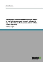 Performance comparison and study the impact of marketing expenses, wages & salary and age on the firm performance in Indian Cotton Textile Industry