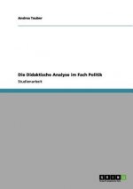 Didaktische Analyse im Fach Politik