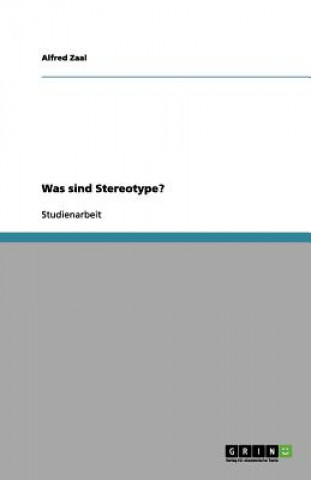 Was sind Stereotype?