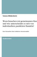 Wozu brauchen wir gemeinsames Handeln und wie unterscheidet es sich von individuellem parallelem Handeln?