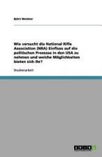 Wie versucht die National Rifle Association (NRA) Einfluss auf die politischen Prozesse in den USA zu nehmen und welche Moeglichkeiten bieten sich ihr