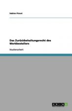 Das Zurückbehaltungsrecht des Werkbestellers