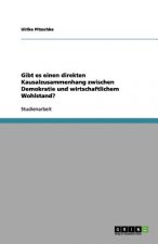 Gibt Es Einen Direkten Kausalzusammenhang Zwischen Demokratie Und Wirtschaftlichem Wohlstand?