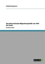 oesterreichische Migrationspolitik von 1945 bis heute