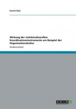 Wirkung der nichtstrukturellen Koordinationsinstrumente am Beispiel der Organisationskultur