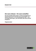 Leere erfassen - Die Leere erschaffen