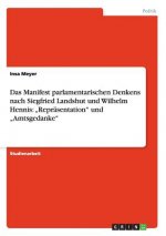 Manifest parlamentarischen Denkens nach Siegfried Landshut und Wilhelm Hennis