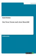 Das Neue Forum nach dem Mauerfall