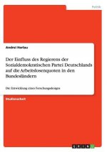 Einfluss des Regierens der Sozialdemokratischen Partei Deutschlands auf die Arbeitslosenquoten in den Bundeslandern