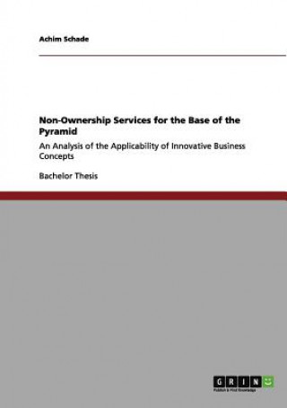 Non-Ownership Services for the Base of the Pyramid