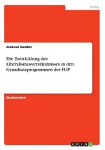 Entwicklung des Liberalismusverstandnisses in den Grundsatzprogrammen der FDP