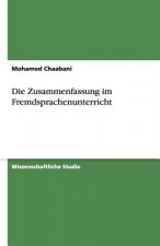 Zusammenfassung Im Fremdsprachenunterricht
