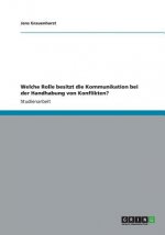 Welche Rolle besitzt die Kommunikation bei der Handhabung von Konflikten?