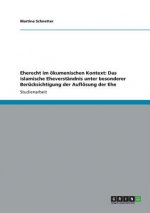 Eherecht im oekumenischen Kontext