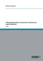 Brief Explanation of American and German Legal Education