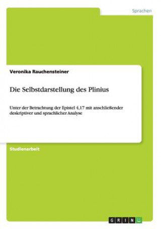 Selbstdarstellung des Plinius