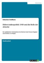 Hitlers Außenpolitik 1940 und die Rolle der Abwehr