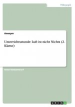 Unterrichtsstunde: Luft ist nicht Nichts (2. Klasse)