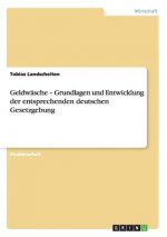 Geldw sche - Grundlagen Und Entwicklung Der Entsprechenden Deutschen Gesetzgebung