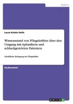 Wissensstand von Pflegekraften uber den Umgang mit Aphasikern und schluckgestoerten Patienten