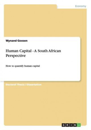 Human Capital - A South African Perspective