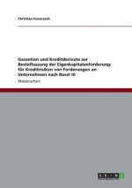 Garantien und Kreditderivate zur Beeinflussung der Eigenkapitalanforderung: für Kreditrisiken von Forderungen an Unternehmen nach Basel III