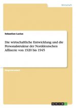 wirtschaftliche Entwicklung und die Personalstruktur der Norddeutschen Affinerie von 1920 bis 1945