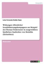 Wirkungen oeffentlicher Sensibilisierungskampagnen am Beispiel des Themas Trinkwasser in ausgewahlten landlichen Stadtteilen von Medellin (Kolumbien)