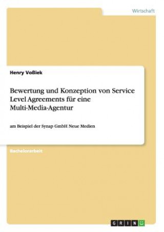 Bewertung und Konzeption von Service Level Agreements fur eine Multi-Media-Agentur