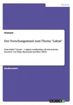 Forschungsstand zum Thema 