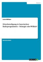 Hoererbeteiligung in bayerischen Radioprogrammen - Strategie oder Willkur?