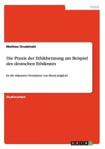 Praxis der Ethikberatung am Beispiel des deutschen Ethikrates