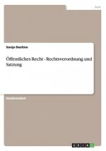 Öffentliches Recht - Rechtsverordnung und Satzung
