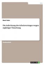 Anfechtung des Arbeitsvertrages wegen arglistiger Tauschung