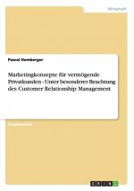 Customer Relationship Management und Marketingkonzepte fur vermoegende Privatkunden